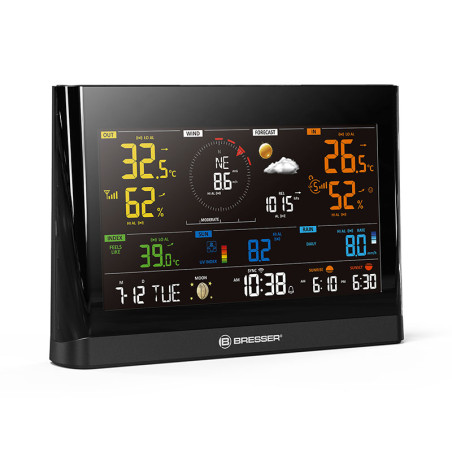 BRESSER Station météo professionnel 7-en-1 écran couleur - 7003300