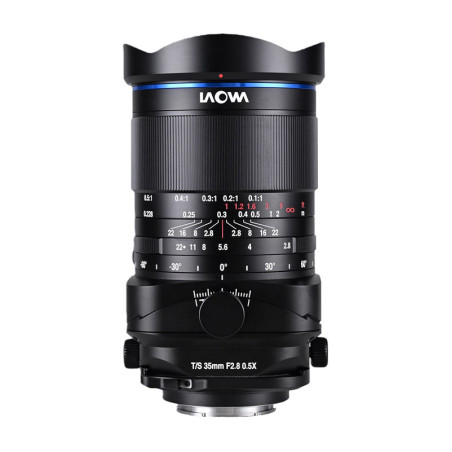 LAOWA Objectif 35 mm f/2.8 Zero-D Tilt-Shift 0.5X Macro compatible avec Sony FE