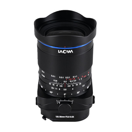 LAOWA Objectif 35 mm f/2.8 Zero-D Tilt-Shift 0.5X Macro compatible avec Fujifilm GFX