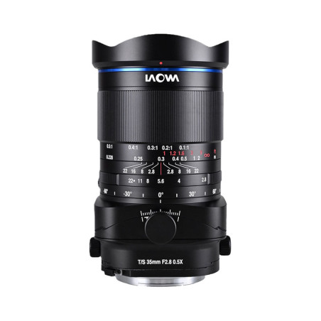 LAOWA Objectif 35 mm f/2.8 Zero-D Tilt-Shift 0,5X Macro compatible avec Fujifilm GFX