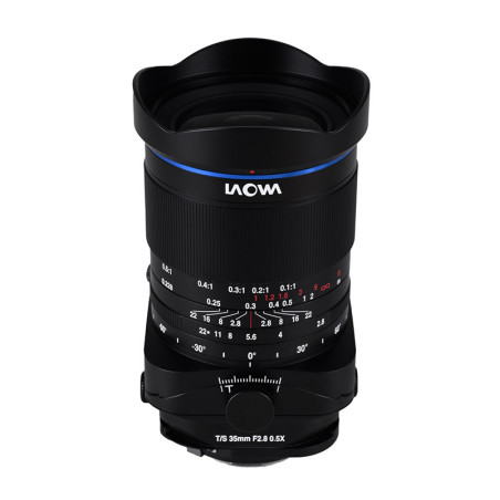 LAOWA Objectif 35 mm f/2.8 Zero-D Tilt-Shift 0,5X Macro compatible avec Monture L