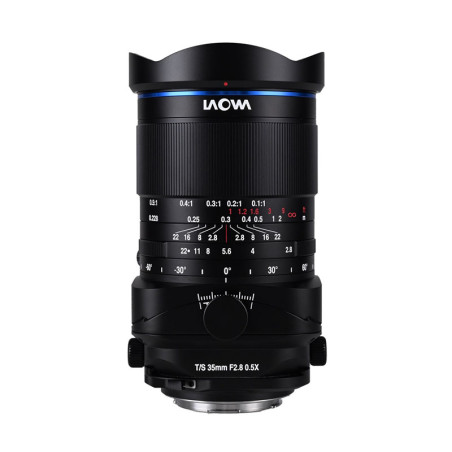 LAOWA Objectif 35 mm f/2.8 Zero-D Tilt-Shift 0.5X Macro compatible avec Monture L