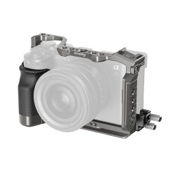 SMALLRIG HawkLock Kit cage à dégagement rapide avec poignée en silicone pour Sony Alpha 7C II / 7CR 5198