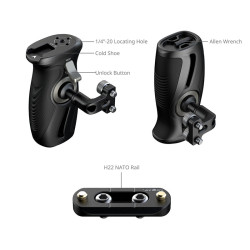 SMALLRIG 5194 Rotating Side Handle with 1/4"-20 Screws