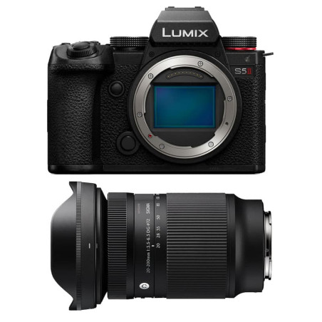 PANASONIC Lumix S5 II + Objectif SIGMA 20-200mm f/3.5-6.3 Contemporary Garanti 3 ans