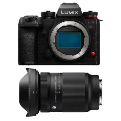 PANASONIC Lumix S1 II + Objectif SIGMA 20-200mm f/3.5-6.3 Contemporary Garanti 3 ans