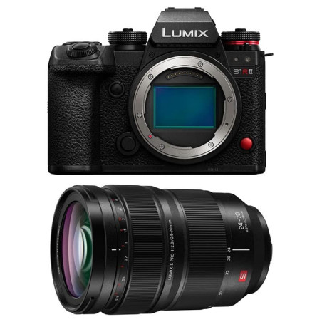PANASONIC Lumix S1R II + Objectif 24-70 f/2.8 Garanti 3 ans