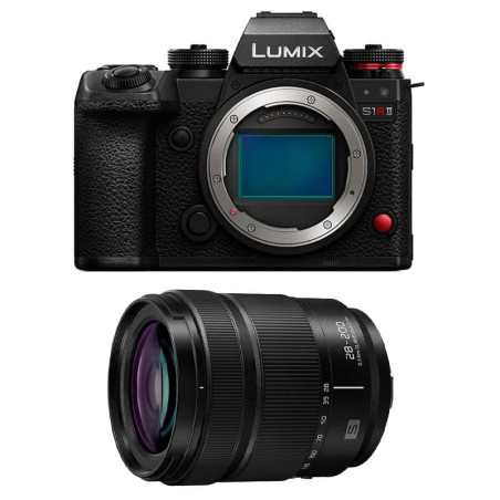 PANASONIC Lumix S1R II + Objectif 28-200mm f/4.0-7.1 Macro Garanti 3 ans