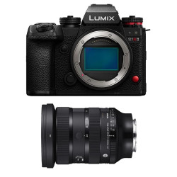 PANASONIC Lumix S1R II + Objectif Sigma 24-70mm f/2.8 DG DN II Art Garanti 3 ans