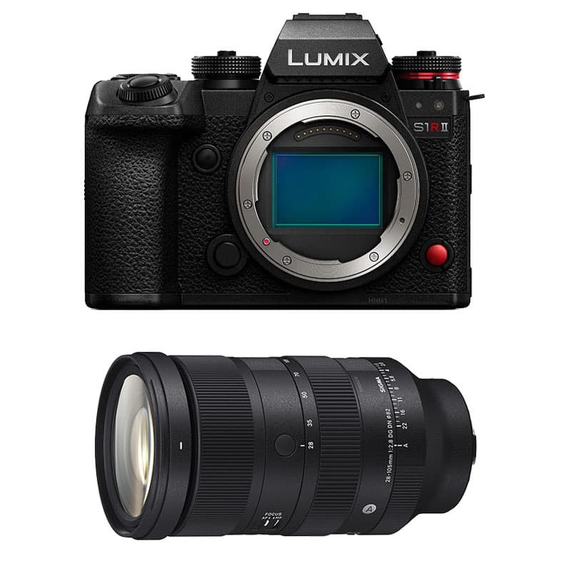 PANASONIC  lumix s1r ii + objectif sigma 28-105mm f2.8 art