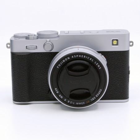 Occasion FUJIFILM X-E5 SILVER + XF 23mm f/2.8 R WR Reconditionné