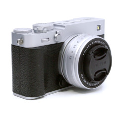 Occasion FUJIFILM X-E5 SILVER + XF 23mm f/2.8 R WR Reconditionné