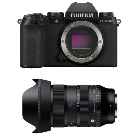 FUJIFILM X-S20 + Objectif SIGMA 17-40mm f/1.8 DC Art Garanti 3 ans