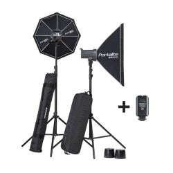 OCCASION ELINCHROM KIT éclairage studio DLITE RX 4 SOFTBOX TO GO Reconditionné