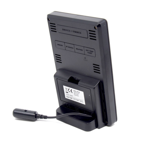 OCCASION BRESSER ClimaTrend WS Radio avec écran d'affichage couleurs, aspect bois