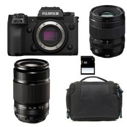 FUJIFILM X-H2 + 16-50 + 55-200 Garanti 3 ans + Sac + Carte SD 8 Go