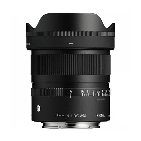 SIGMA Objectif 15mm f/1.4 DC Contemporary compatible avec Sony E Garanti 3 ans