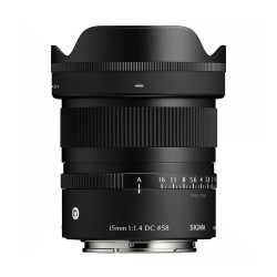 SIGMA Objectif 15mm f/1.4 DC Contemporary compatible avec Canon RF-S Garanti 3 ans