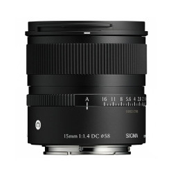 SIGMA Objectif 15mm f/1.4 DC Contemporary compatible avec Fujifilm X Garanti 3 ans