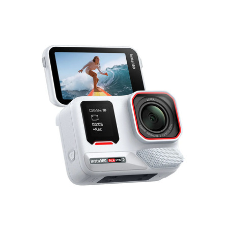 INSTA360 Caméra Ace Pro 2 - Pack Xplorer Blanc
