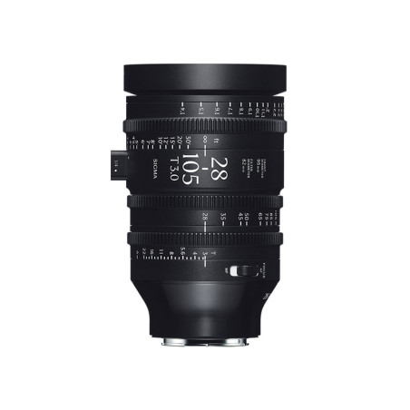 SIGMA Objectif 28-105mm T3 FF F/VE AF CINE LINE compatible avec SONY FE Garanti 3 ans