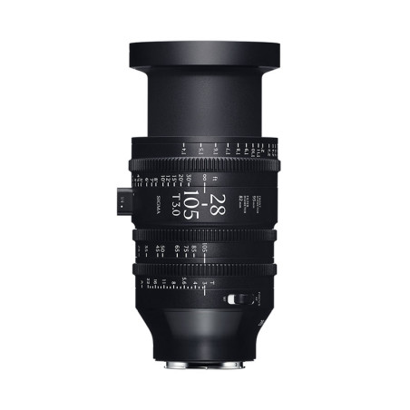 SIGMA Objectif 28-105mm T3 FF F/VE AF CINE LINE compatible avec SONY FE Garanti 3 ans