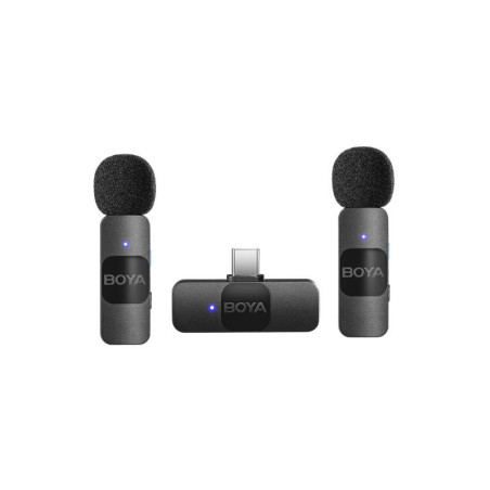 BOYA Micro sans fil BY-V20 V2.0 - 2TX + 1RX