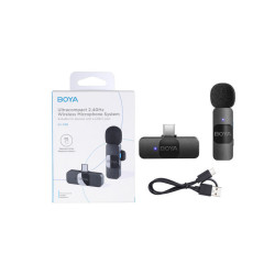 BOYA Micro sans fil BY-V10 V2.0 - 1TX + 1RX