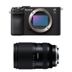 SONY Alpha 7C II Noir + TAMRON Objectif 25-200mm f/2.8-5.6 Di III VXD G2 Garanti 3 ans