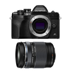 OLYMPUS OM-D E-M10 IV NOIR + Objectif M.ZUIKO DIGITAL ED 14-150mm f/3.5-5.6 II Garanti 3 ans