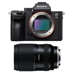 SONY Alpha 7III + TAMRON Objectif 25-200mm f/2.8-5.6 Di III VXD G2 Garanti 3 ans