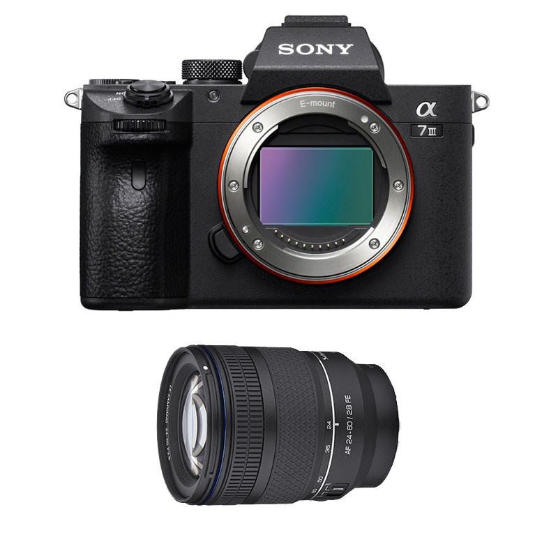 SONY  Alpha 7III + SAMYANG Objectif AF 24-60mm F2.8 FE Garanti 3 ans