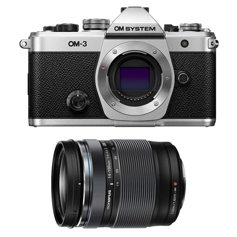 OM SYSTEM  OM-3 + Objectif M.ZUIKO ED 14-150mm f/4-5.6 II Garanti 3 ans