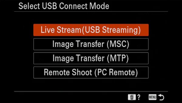 Prise en charge UVC/UAC pour les applications webcam