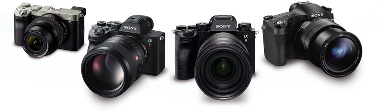 Gamme Sony Alpha