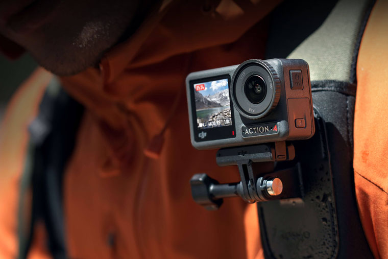 L'Action Cam DJI Osmo Action 4 possède encore plus d'options d'enregistrement