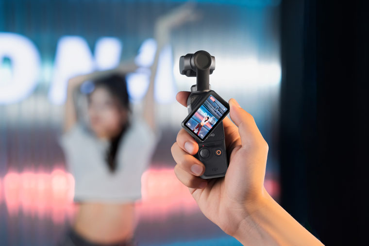 DJI Osmo Pocket 3 possède un écran tactile rotatif
