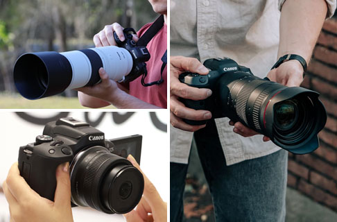 You are currently viewing Objectifs Canon RF 24-105mm, RF 200-800mm et RF-S 10-18mm