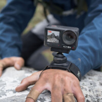 L'action cam DJI Osmo Action 4 est idéale pour les prises de vues en escalade