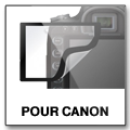 Protecteurs d'écran pour Canon
