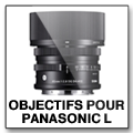 Objectif pour appareil photo Panasonic L - Objectif Sigma pour Panasonic