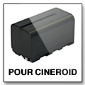 Batteries pour Cineroid