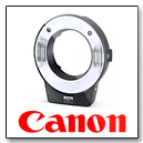 Flashes macros et annulaires Canon
