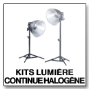 Kits lumière continue halogène