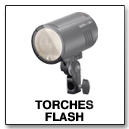 Torches flash