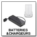 Batteries et chargeurs