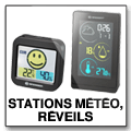 Stations météo, réveils