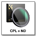 Filtres CPL + ND K&F