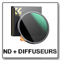 Filtres ND + diffuseurs K&F