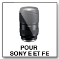 Objectifs Tamron pour Sony E et FE